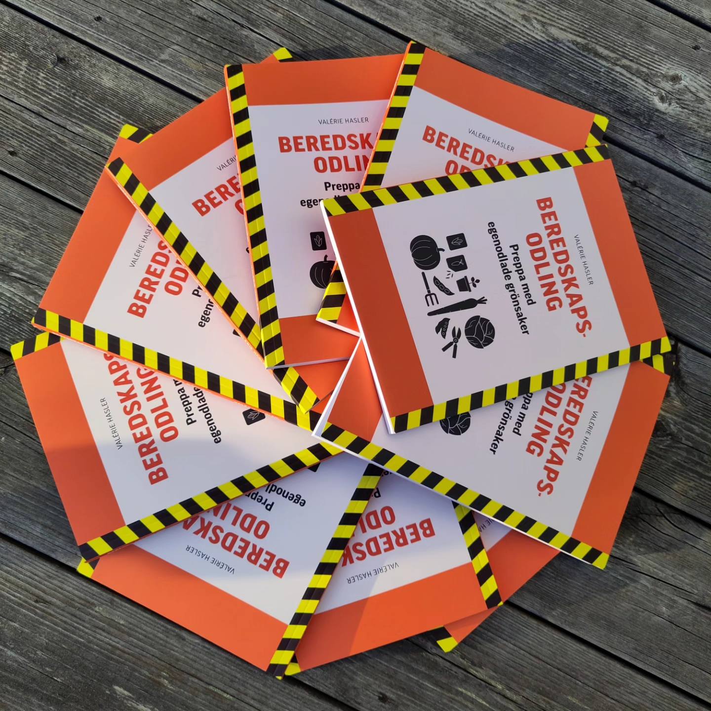 Boken Beredskapsodling - steg - för - steg - instruktioner - Enöga Stockholm