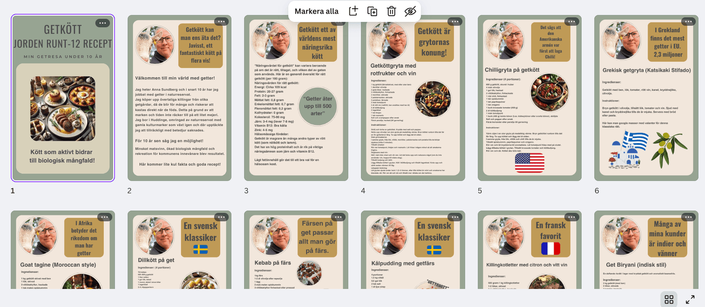 E bok Getkött - Jorden runt 12 recept - Enöga Stockholm