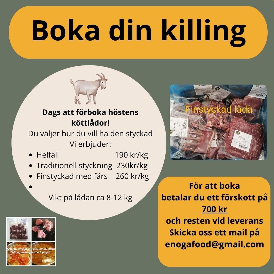 Förskott Köttlåda Killing - Enöga Stockholm